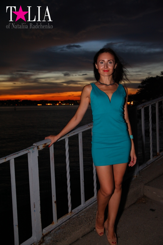 Закат на набережной Бей Риджа